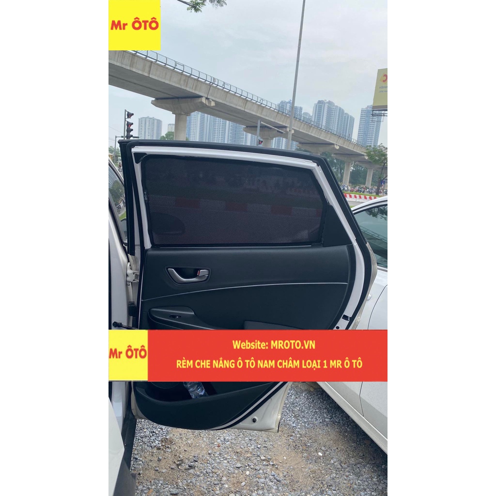 Rèm Che Nắng Xe Huyndai Kona Loại 1 Mr.OTO. Bảo Hành 24 tháng. Cam Kết Chuẩn Khít Theo Xe