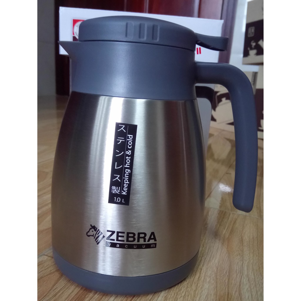 Bình giữ nhiệt có mỏ rót nước Zebra - 112964 - 1 lít