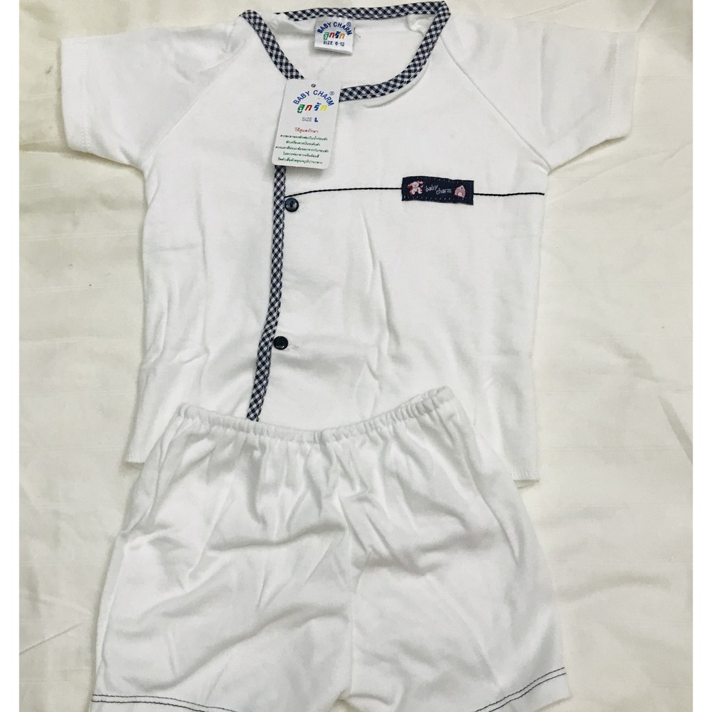 Bộ áo quần cotton Thái Lan cho bé gái 3-12 tháng