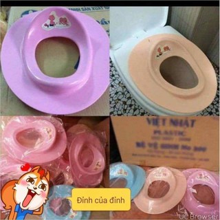 TẤM LÓT THU NHỎ BỒN CẦU, lót bồn cầu cho bé
