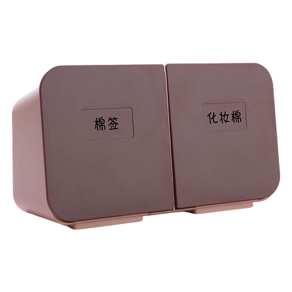 Hộp đựng tăm bông / bông tẩy trang gắn tường tiện dụng cho phòng tắm