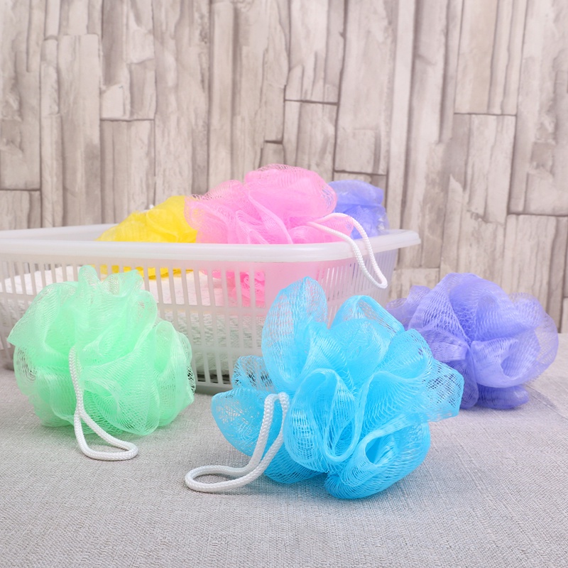 Bông Tắm Tạo Bọt Tẩy Tế Bào Chết Lưng Màu Sắc Ngẫu Nhiên