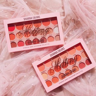 Set phấn mắt & má hồng sivanna colors melting thái lan