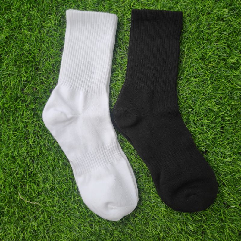 COMBO 5 Đôi Tất trơn không logo cao cổ thời trang cao cấp