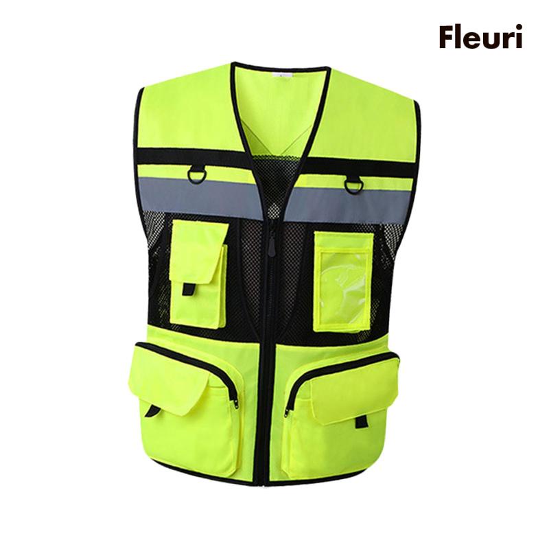 Áo Phản Quang Có Túi Thoải Mái Khi Đỗ Xe