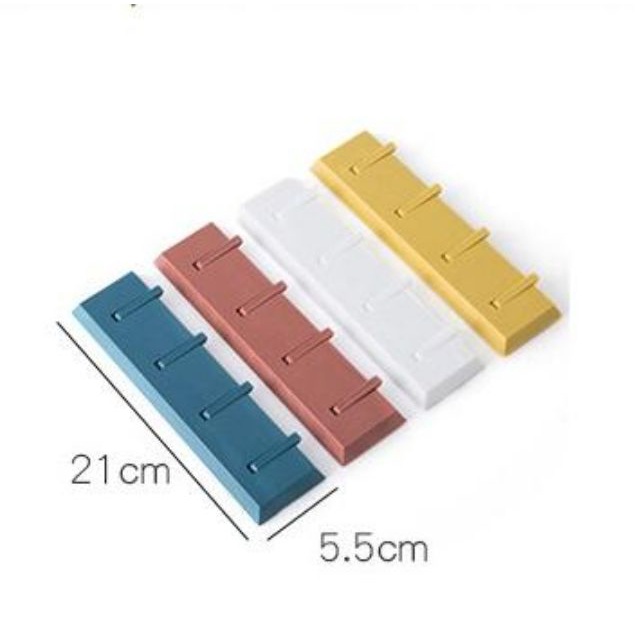 Thanh 4 Móc Dán Tường Siêu Chắc 6689