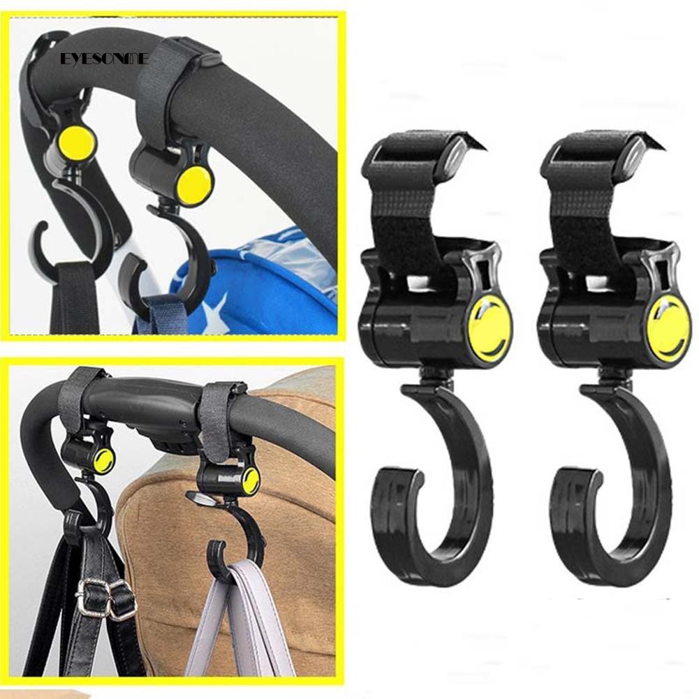 2 Móc treo gắn xe đẩy em bé