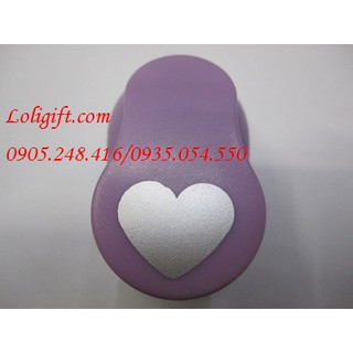 Dập hình 1’’ trái tim