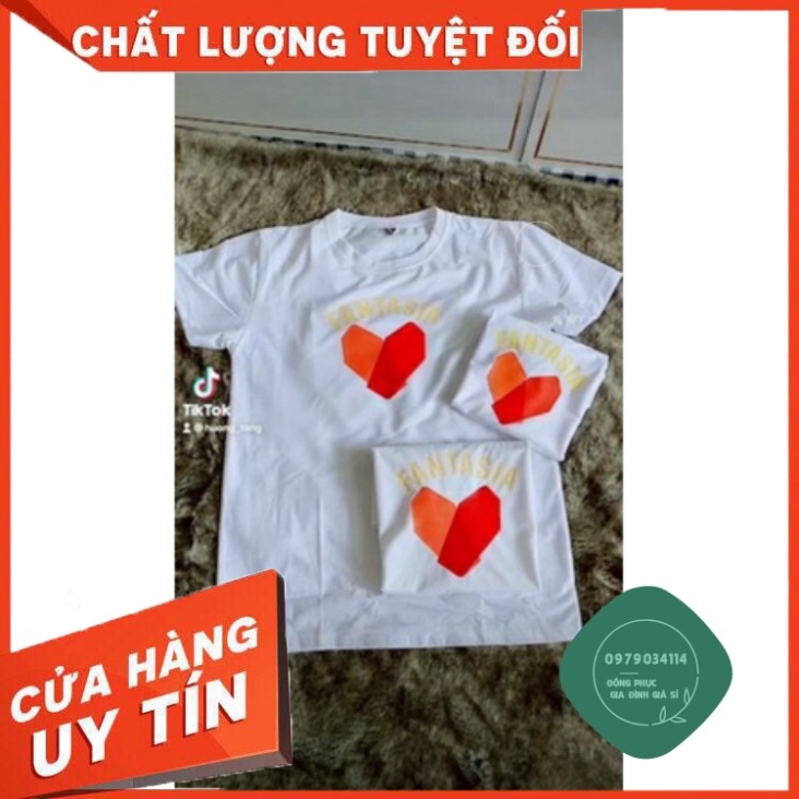 Áo thun giá sỉ Áo Thun Gia Đình 3/4/5 người fata 3/4/5 người_ Family store