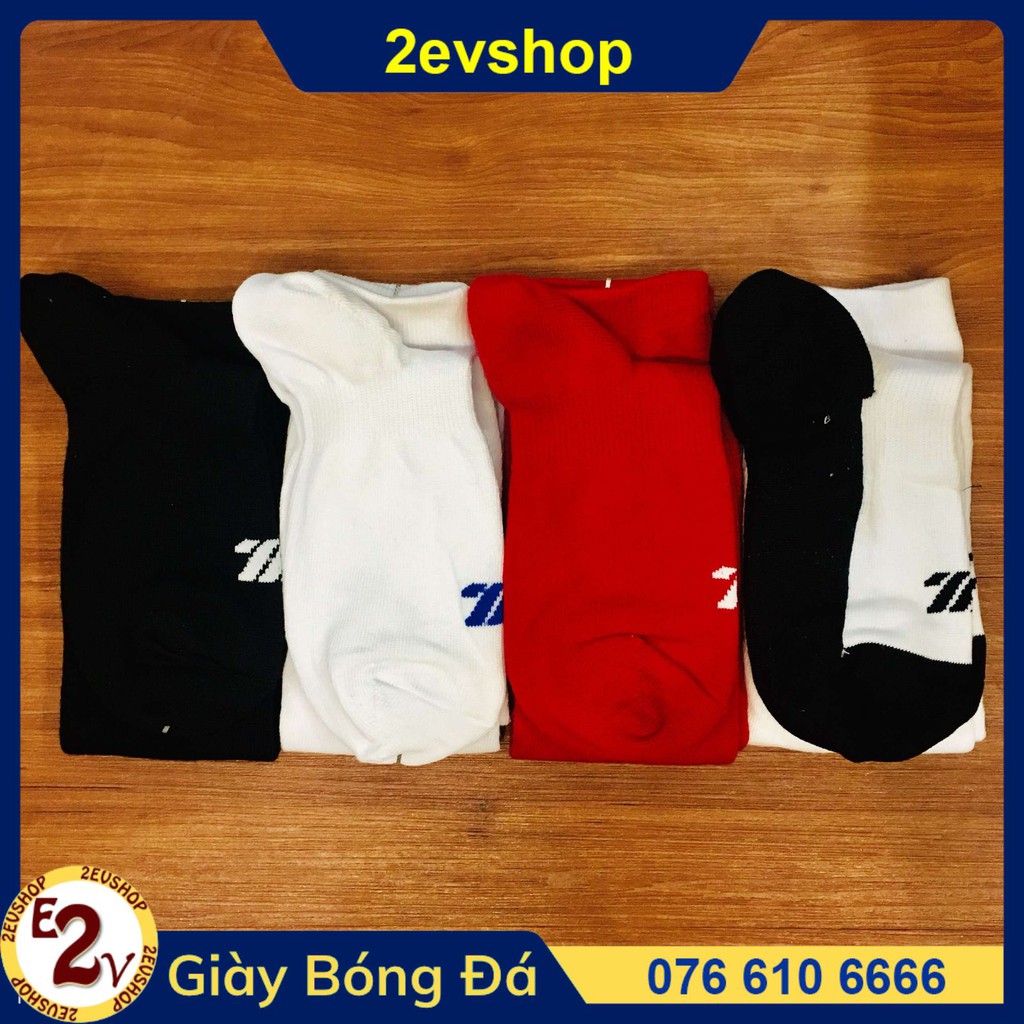 Tất cotton phụ kiện đá bóng nam loại dài Random Màu sợi dệt tốt, vớ thể thao hot trend - 2EVSHOP