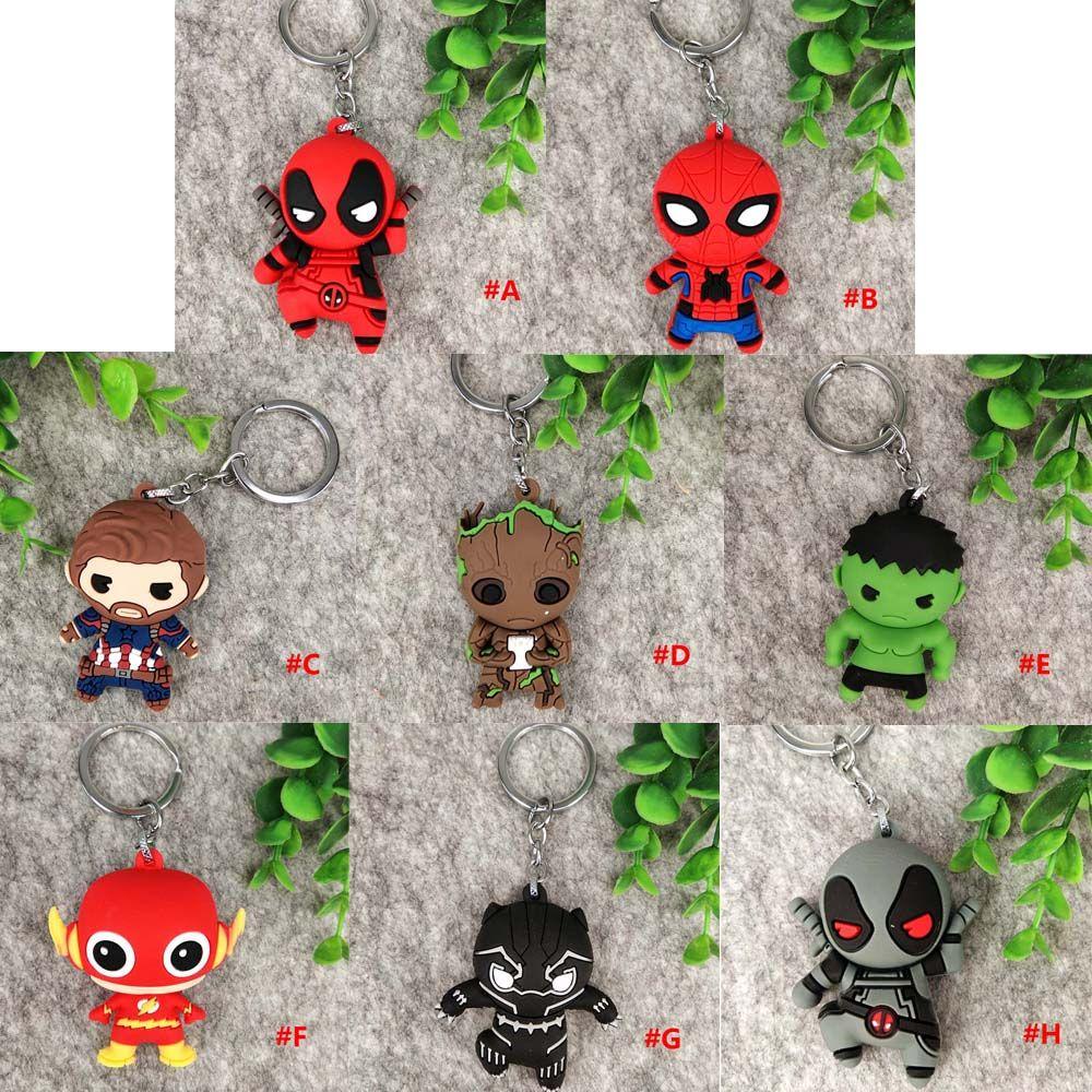 LANFY Móc Khóa Hình Nhân Vật Deadpool Phim Người Nhện