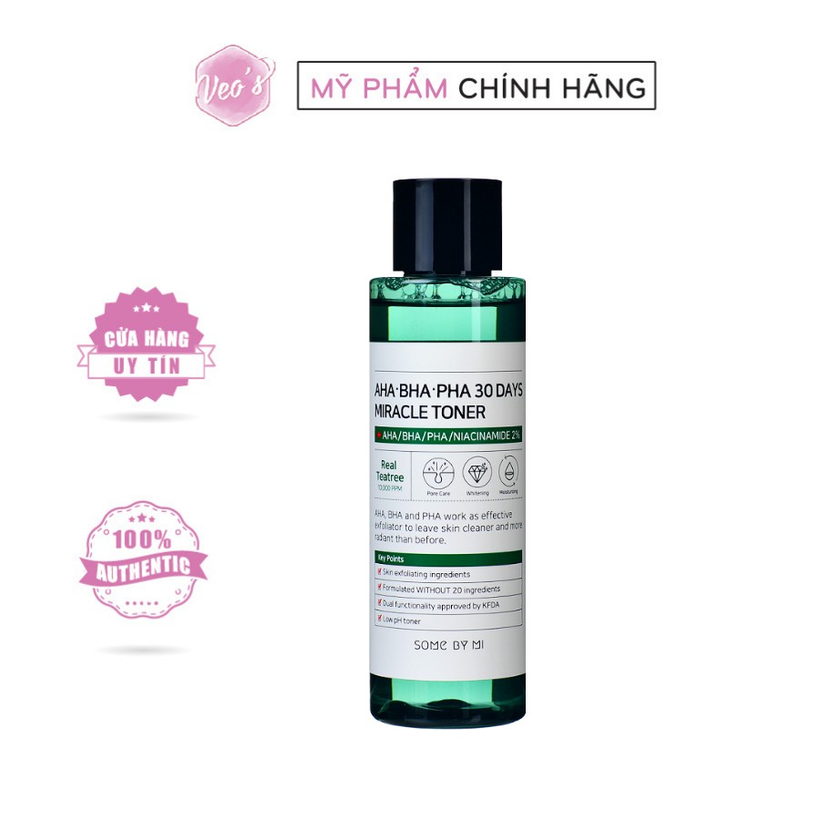 NƯỚC HOA HỒNG SOME BY MI 30 DAYS MIRACLE TONER 150ml