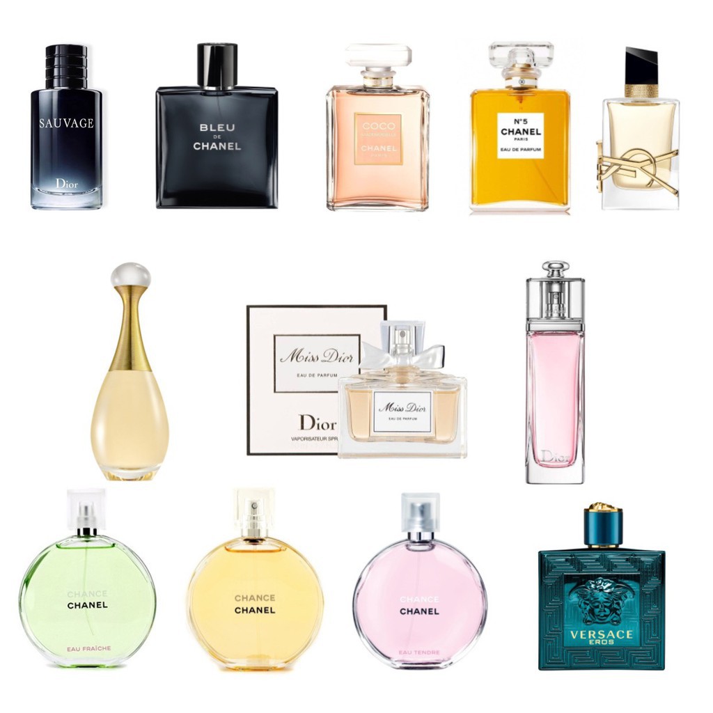 Tổng hợp nước hoa nam,nữ mini các hãng_𝐂𝐡𝐚𝐧𝐞𝐥 𝐂𝐡𝐚𝐧𝐜𝐞,𝗗𝗜𝗢𝗥,Bleu,Versace,Coco hàng chính hãng