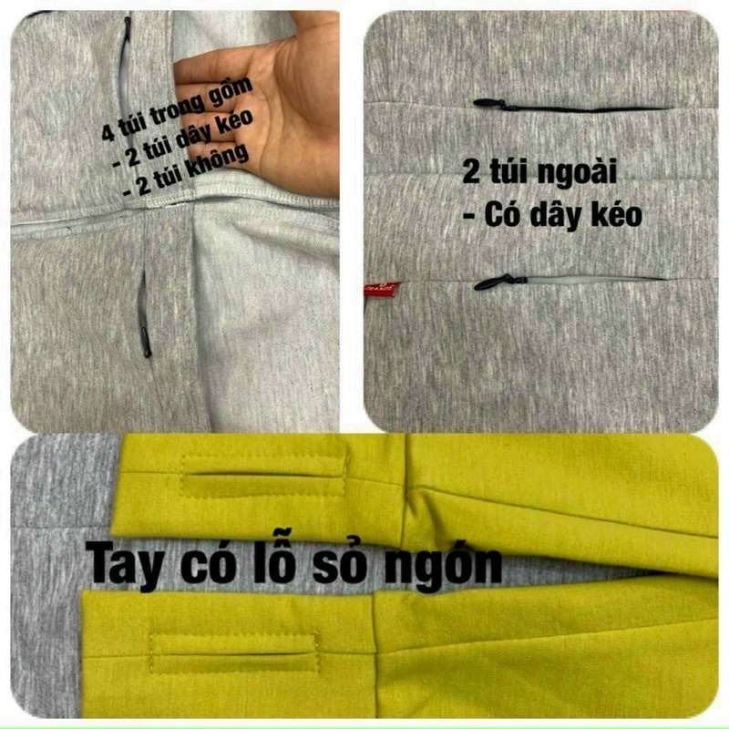 Áo Khoác Lime Orange