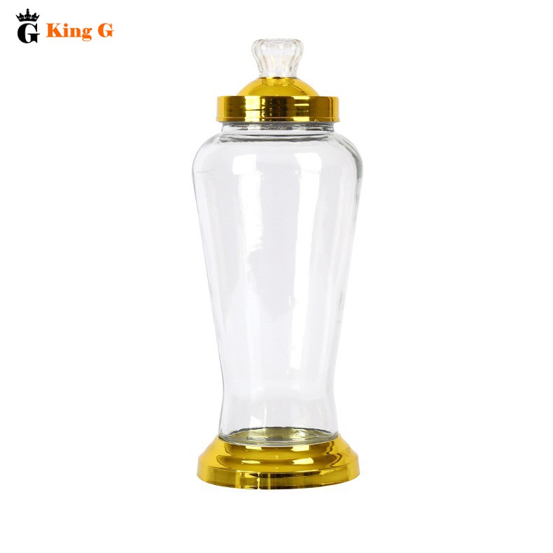 Bình Sâm Ngâm Rượu KING G - Bình Thủy Tinh Cao Cấp Ngâm Rượu, Ngâm Hoa Quả Dung Tích 3L , 4L , 5L, 6L - BST01