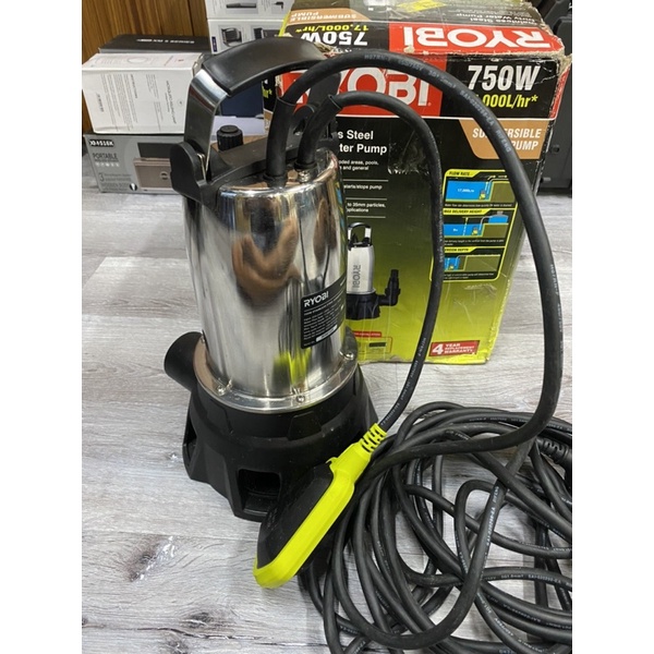 Bơm chìm ryobi 750w RSSS750