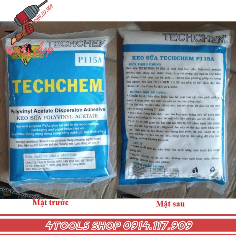 KEO SỮA TÚI TECHCHEM 1KG