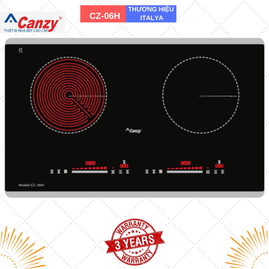 Bếp điện từ Canzy CZ 06H. (Hotline: 0899.167.587)