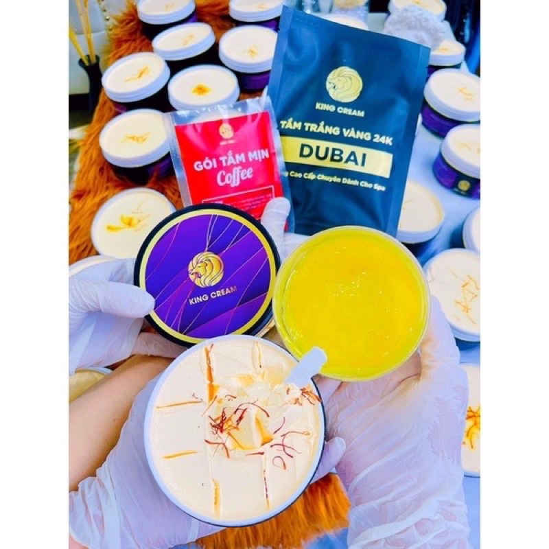 KEM BODY KING CREAM SAFFRON 240Gram  không kèm tắm trắng