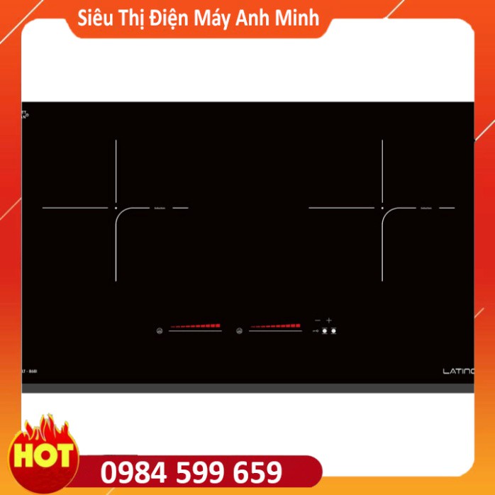 (Model 2021) Bếp từ đôi Latino LT-868I (TẶNG BỘ NỒI 4 MÓN)