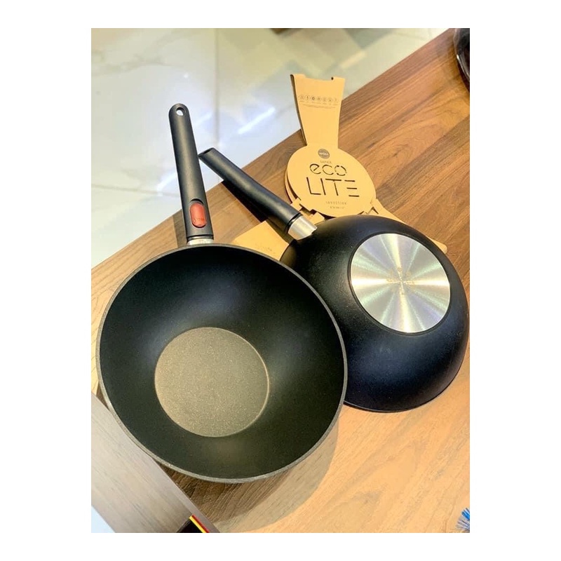 Chảo sâu lòng Woll Eco Lite Wok and stir fry pan 30