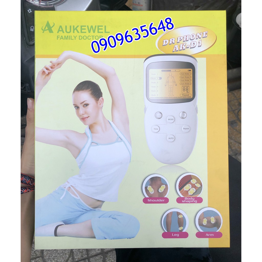 Máy massage xung điện Pin Sạc Aukewel Dr Phone AK-D1