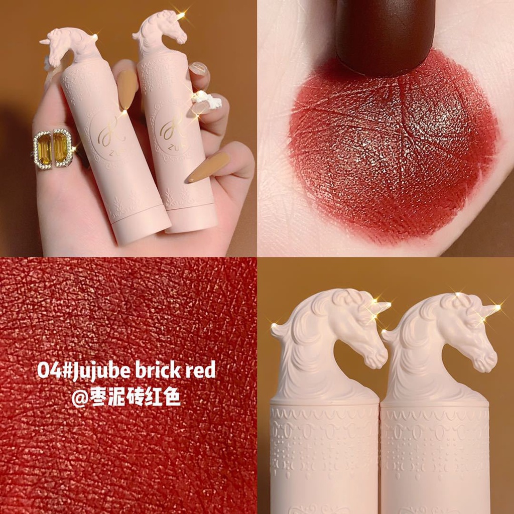 (Hàng Mới Về) Son Môi Zukunicorn Màu Nhung Lì Dưỡng Ẩm Không Dễ Phai | BigBuy360 - bigbuy360.vn
