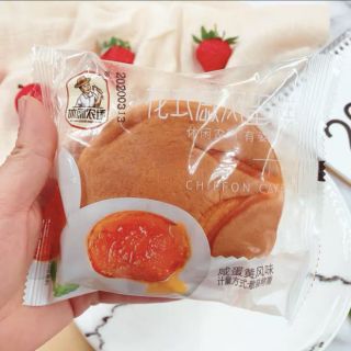 2kg bánh bông lan vị trứng muối tan chảy mới