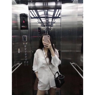 Áo sơ mi trắng (ảnh thật)