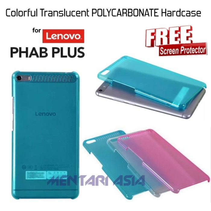 Ốp lưng cứng nhiều màu sắc cho Lenovo PHAB PLUS 6.8 Inch ⭐⭐⭐⭐⭐