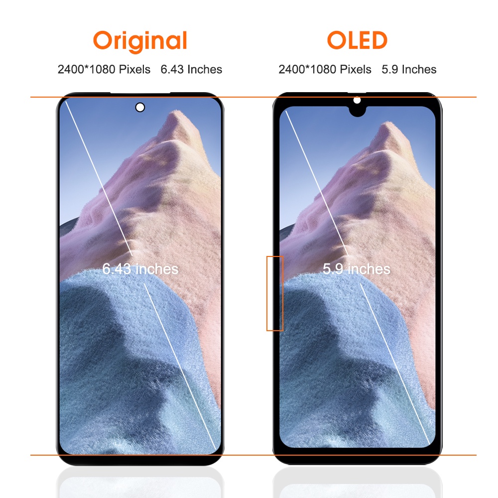 Màn Hình Cảm Ứng LCD Tft Cho Xiaomi Redmi Note 10 4G Redmi Note 10S