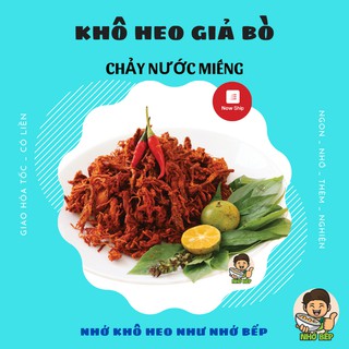 Khô Bò 500gr ( Heo Giả Bò), Đồ Ăn Vặt - Nhớ Bếp