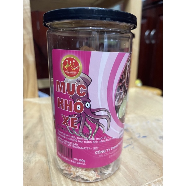 Khô mực xé sợi 180g