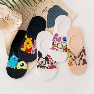 Vớ Dài In Hình Chuột Mickey Dễ Thương Kiểu Nhật Hàn