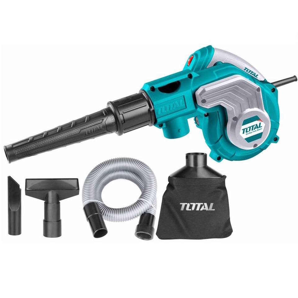 Máy Thổi Bụi Total 800W TB2086 - Có chỉnh tốc độ hút thổi - Thiết Bị Vệ Sinh Nhà Cửa Văn Phòng Kèm Túi Hút Bụi