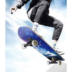 Ván trượt thể thao 3D.loại to, Bánh LED phát sáng. Sẵn nhều mẫu. Gỗ phong 7 lớp , mặt nhám. Bảo hành 1đổi1 trong 7 ngày