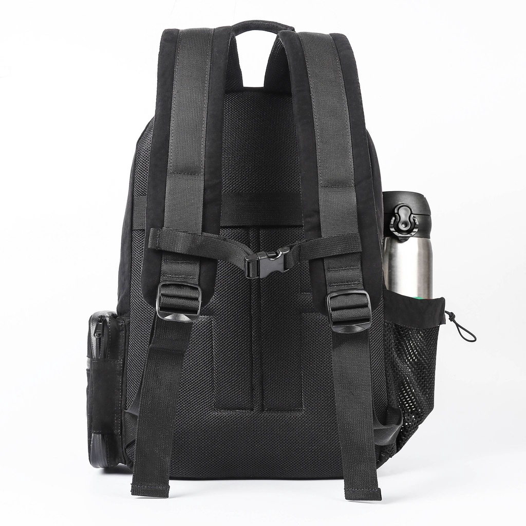 Balo unisex chất vải polyeste chống nước cao cấp FRIENDS FOREVER Crony Backpack - Ngăn chống sốc 15.6inch)