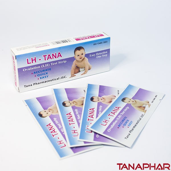 Que thử rụng trứng LH TANA, dụng cụ phát hiện ngày rụng trứng, đơn giản, chính xác, nhanh chóng, tiện lợi (
