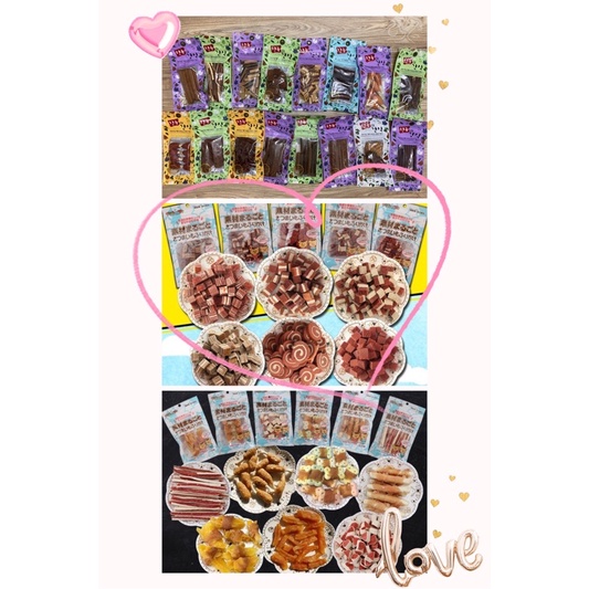 [100gr] Snack Cho Cún Cưng Smartheart / The Kico  nhiều vị cực thơm ngon