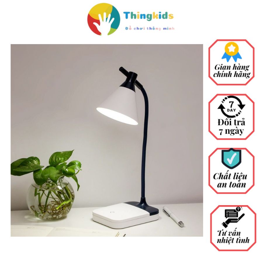 Đèn học led tích điện 3 chế độ sáng - Thingkids