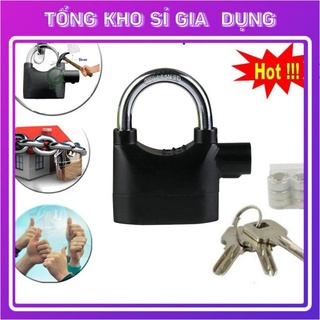 Ổ Khóa Chống Trộm  Cao Cấp Alarm Lock Có Còi Báo Động Lên Tới 110dB Thách Thức Mọi Kẻ Trộm