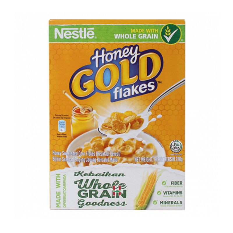 Bánh Ăn Sáng Nestle Honey Gold Flakes 220G