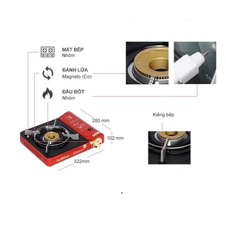 Bếp Ga Mini Namilux - Bếp Gas Mini Hàng Chính Hãng