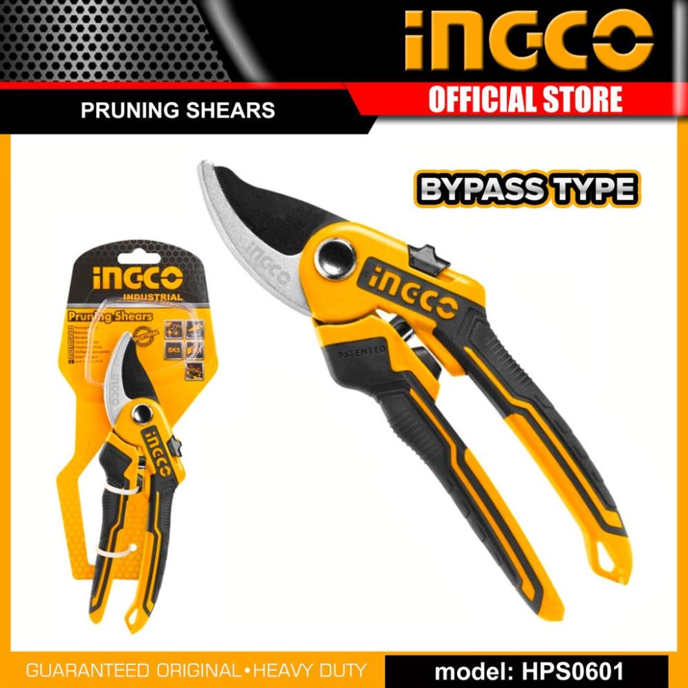 Kéo Cắt Tỉa 8.5'' inch INGCO HPS0601 Kiềm Kềm Kìm Bắm Tỉa Cắt Cành Chăm Sóc Cây Cảnh Bosai