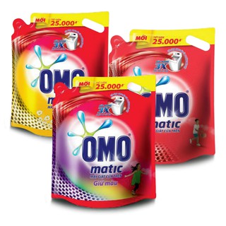 Nước Giặt Omo Matic Cửa Trên Túi