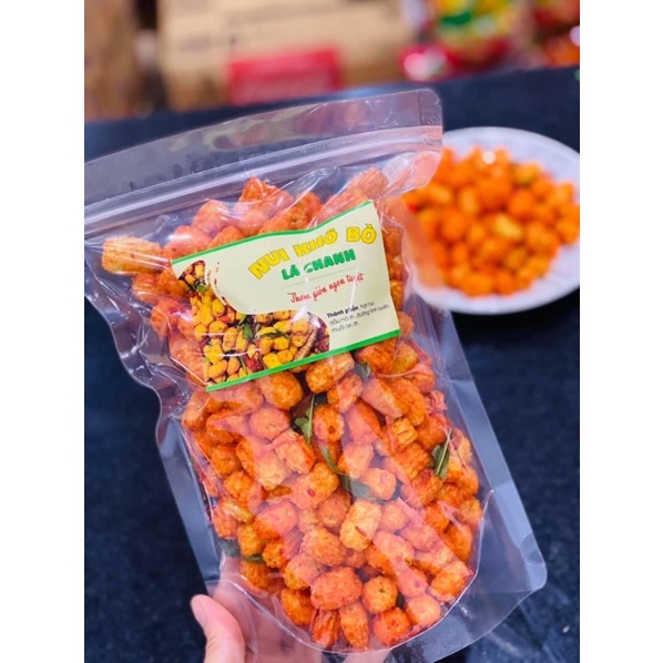 Nui Chiên Khô Bò Lá Chanh Gói 300Gram