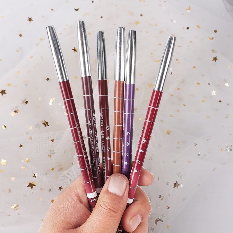 1 Chì Kẻ Viền Môi Chuyên Nghiệp Màu Sắc Ngẫu Nhiên