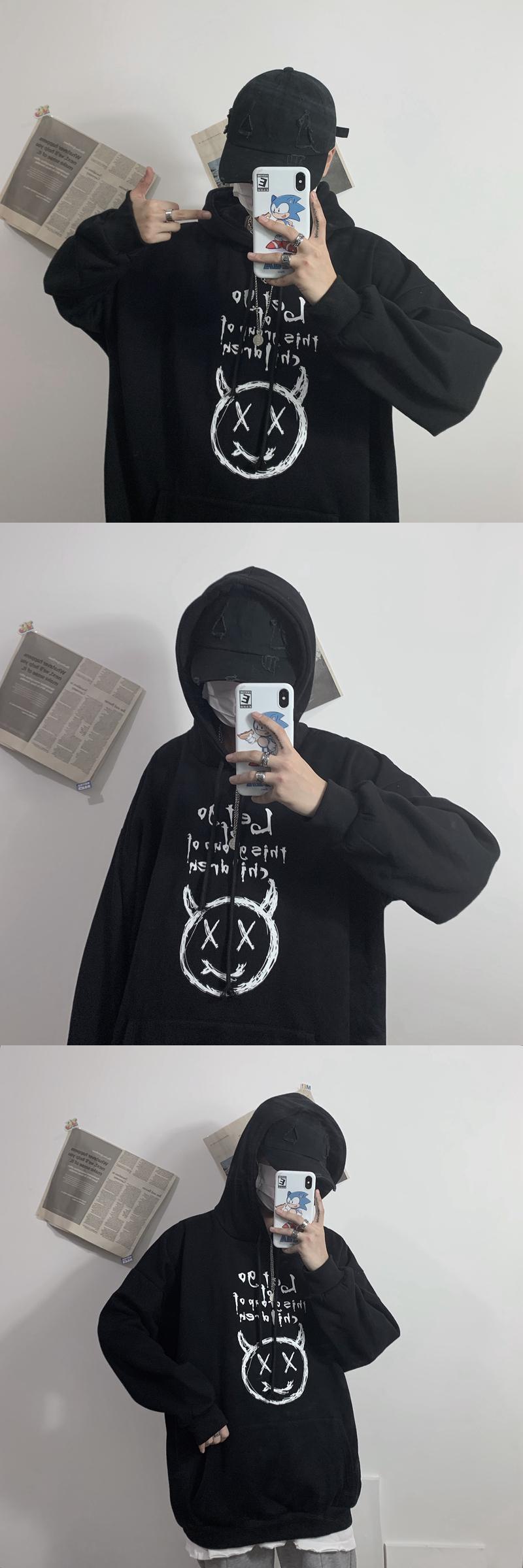NEW Áo Hoodie Dáng Rộng Thời Trang Phong Cách Cho Nam | BigBuy360 - bigbuy360.vn