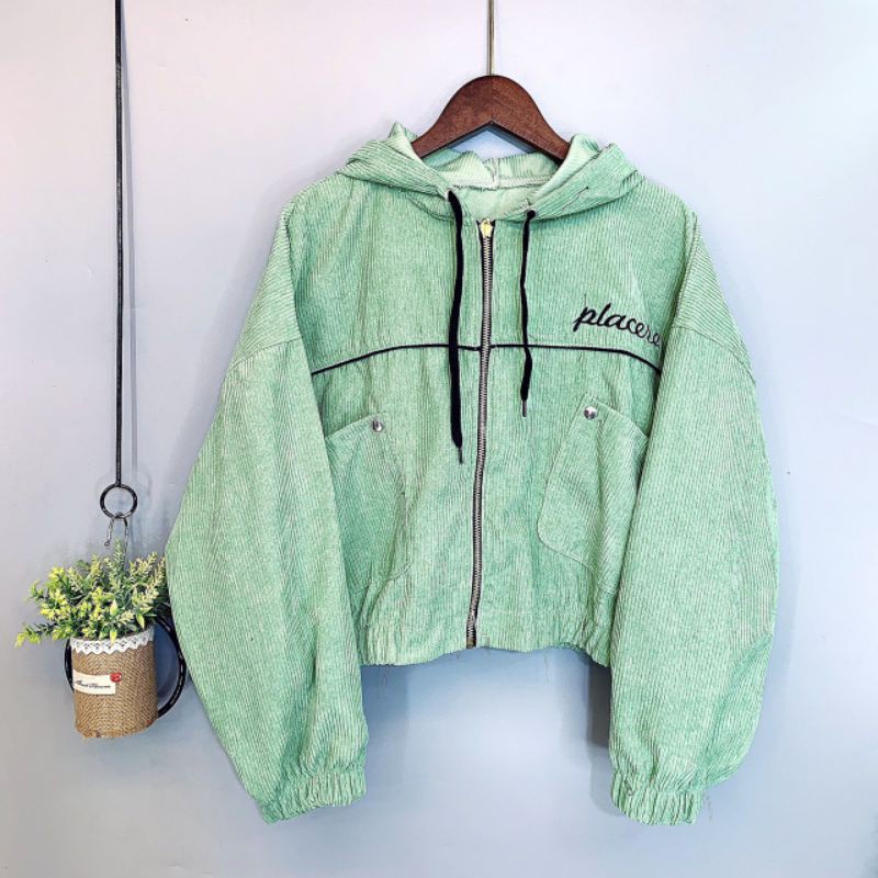 [HÌNH THẬT] Áo khoác nữ đẹp chất NHUNG TĂM CAO CẤP mềm mượt Placer, áo khoác cardigan nhung gân nữ nhiều màu