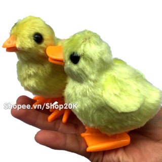 Gà, vịt bông biết đi lên cót